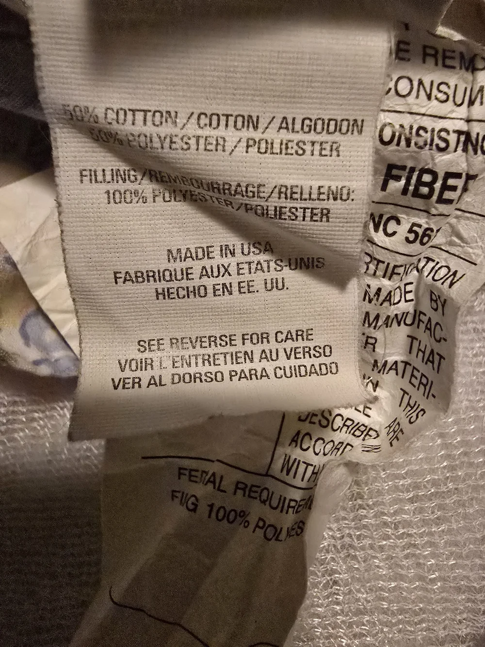 Vintage Laura Ashley Sycamore Pink & Blue Floral Print Pillow Sham 80s Tag EUC